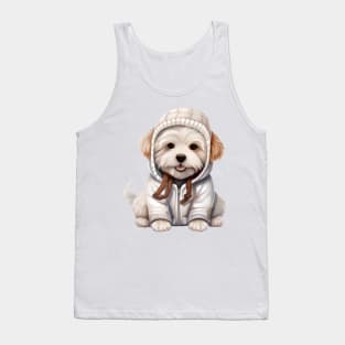 Winter Coton De Tulear Dog Tank Top